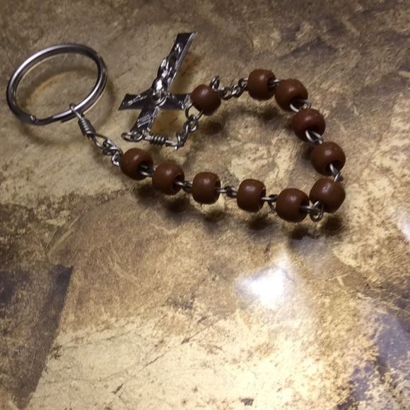 💞Very nice key chain 💞cross pendant - Picture 5 of 8